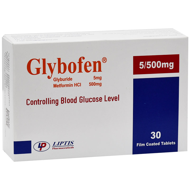 Glybofen 5/500mg 30 Film Coated Tablet