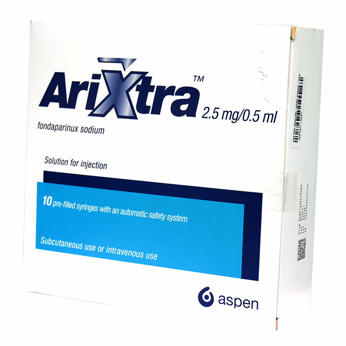 Arixtra2.5Mg/0.5ml 10 Prefilled Syringe