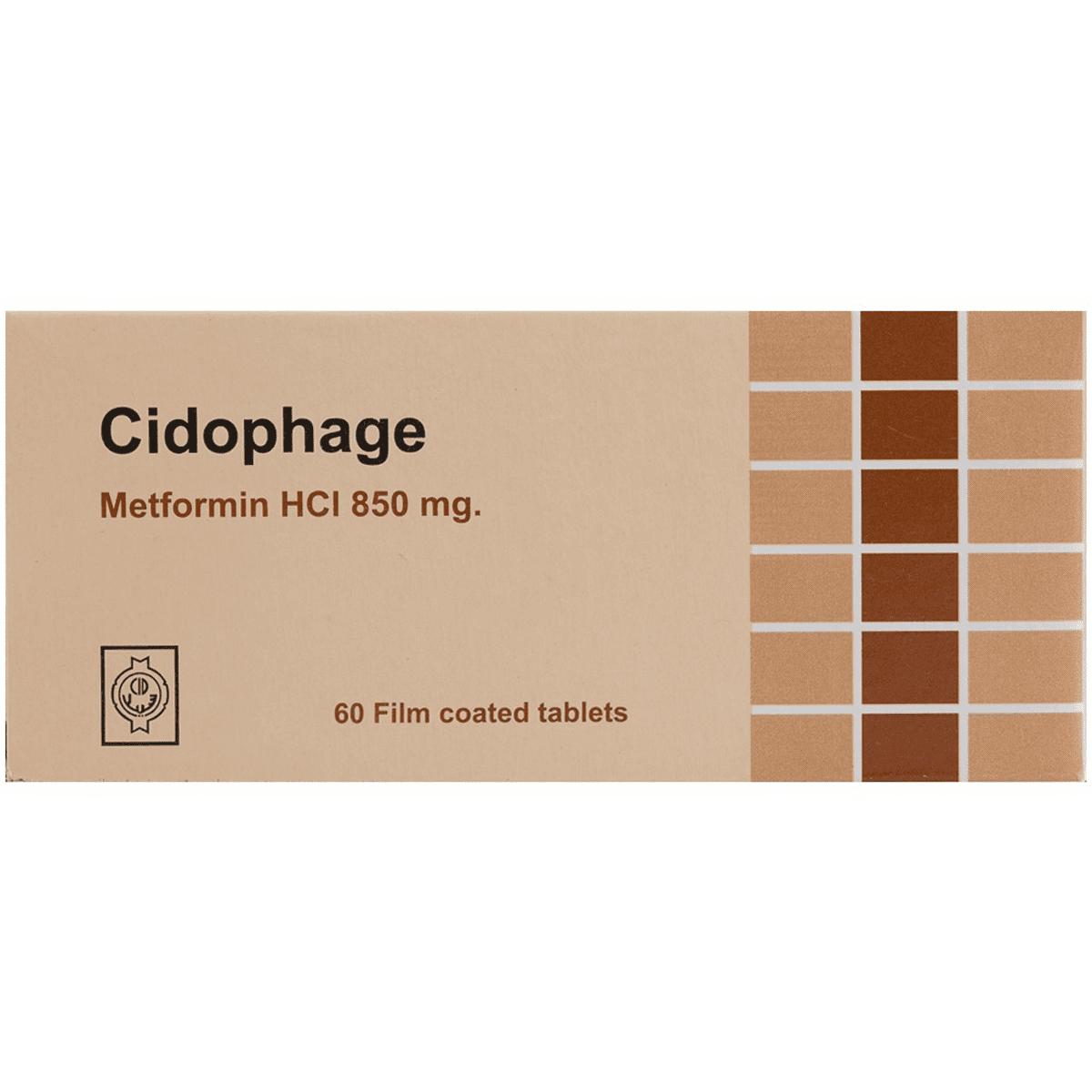 Cidophage Retard 850mg 60 Tablets