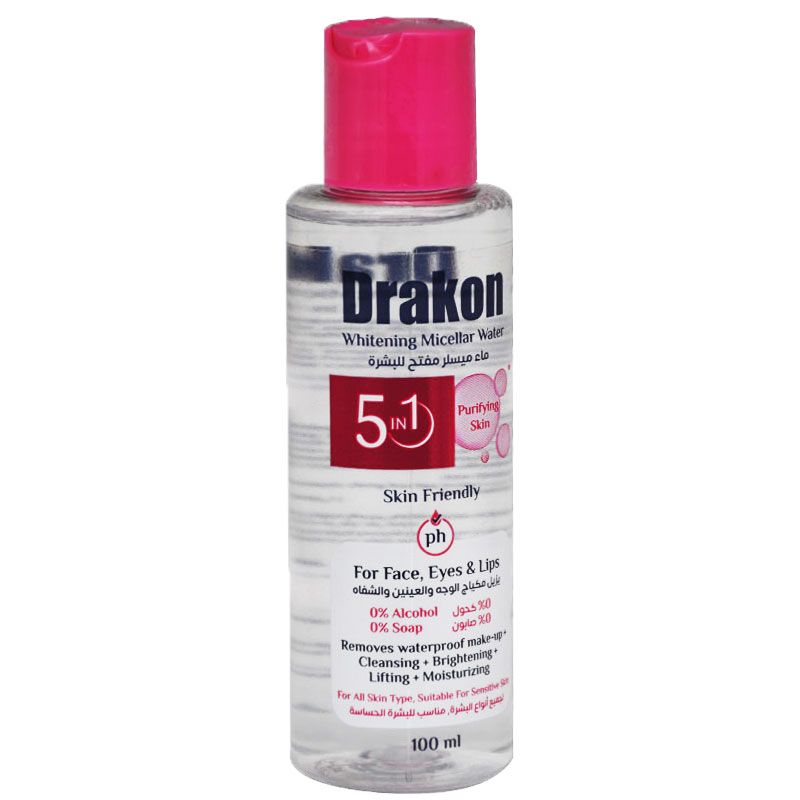 Drakon Whitening Micellar Water Make Up Remover 100ml