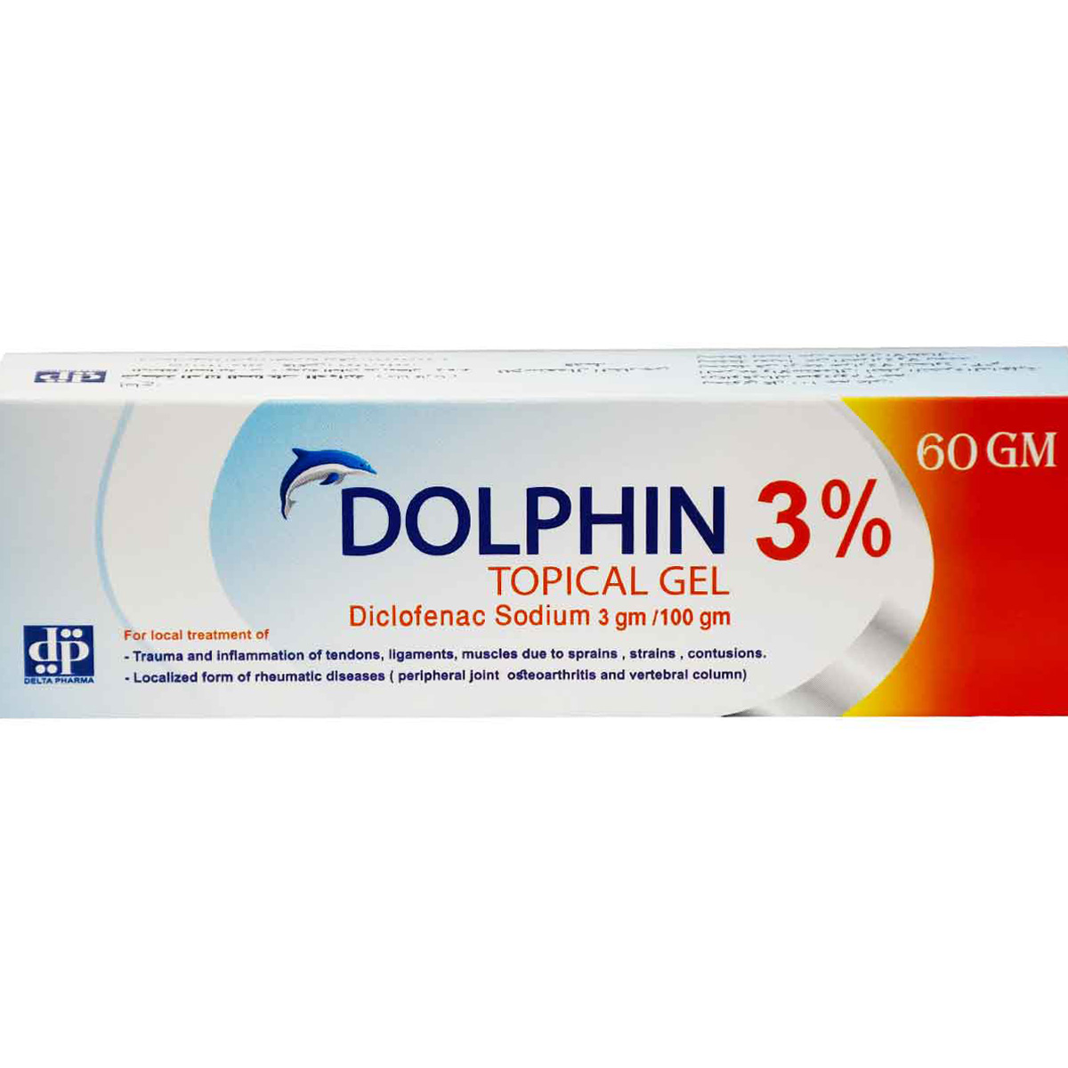 Dolphin 3% Topical Gel 60 gm