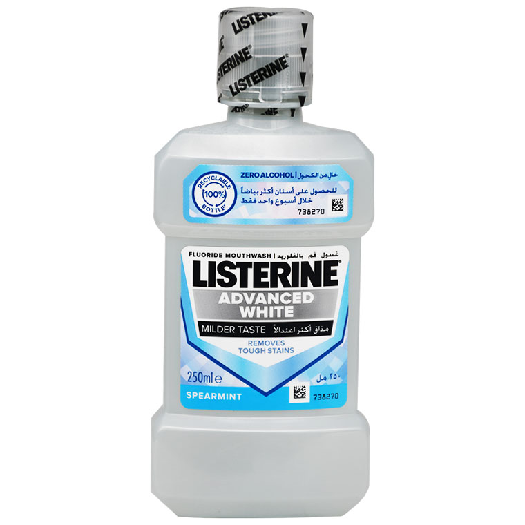 Listerine Advanced White Mild Taste 250ml