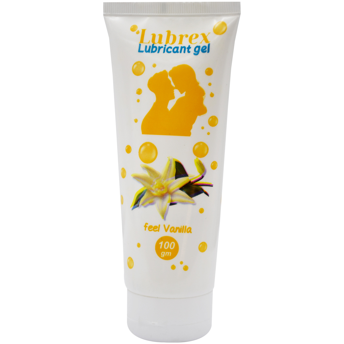 Lubrex Feel Vanilla Flavor Lubricant Gel 100gm