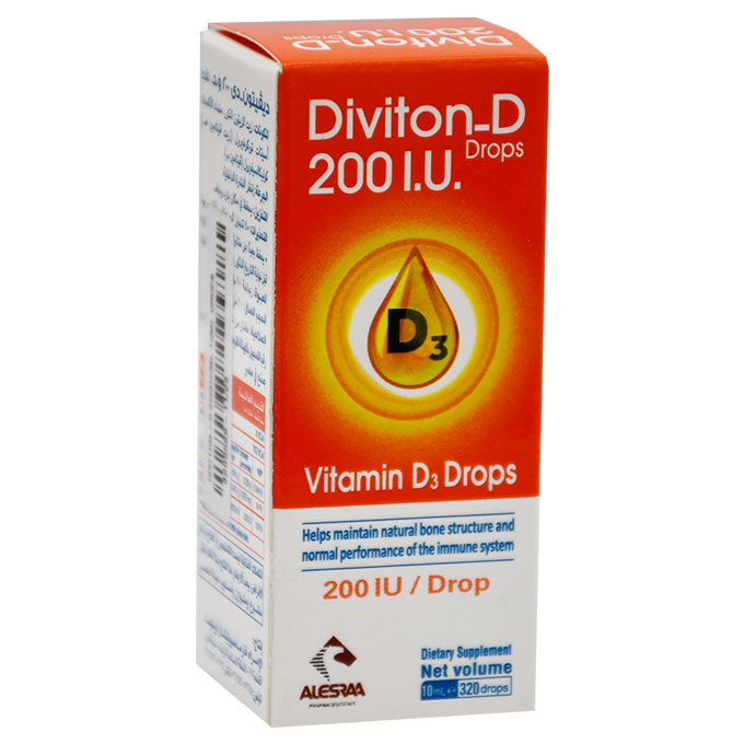 Diviton-D 200IU/ml Drops 10ml