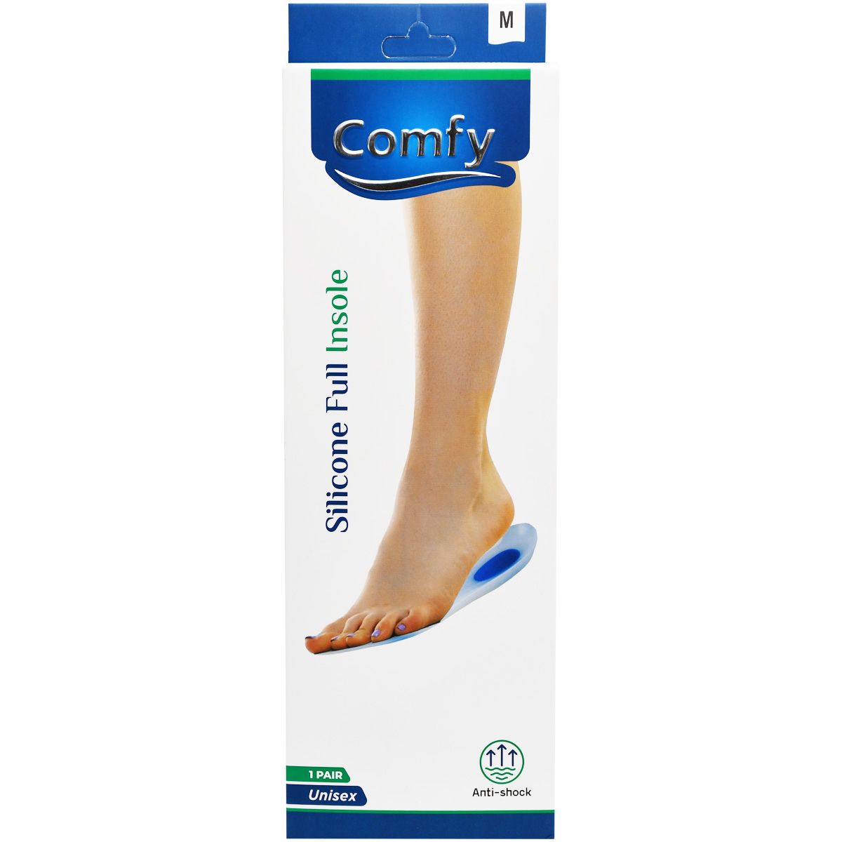 Comfy Silicone Full Insole Medium