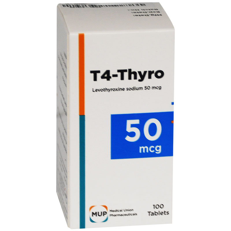 T4-Thyro 50mcg 100 Tablet