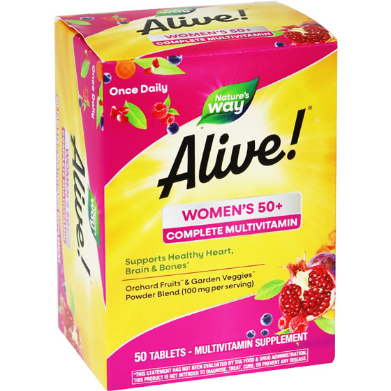 Alive Womens (50+) 50 Tablets