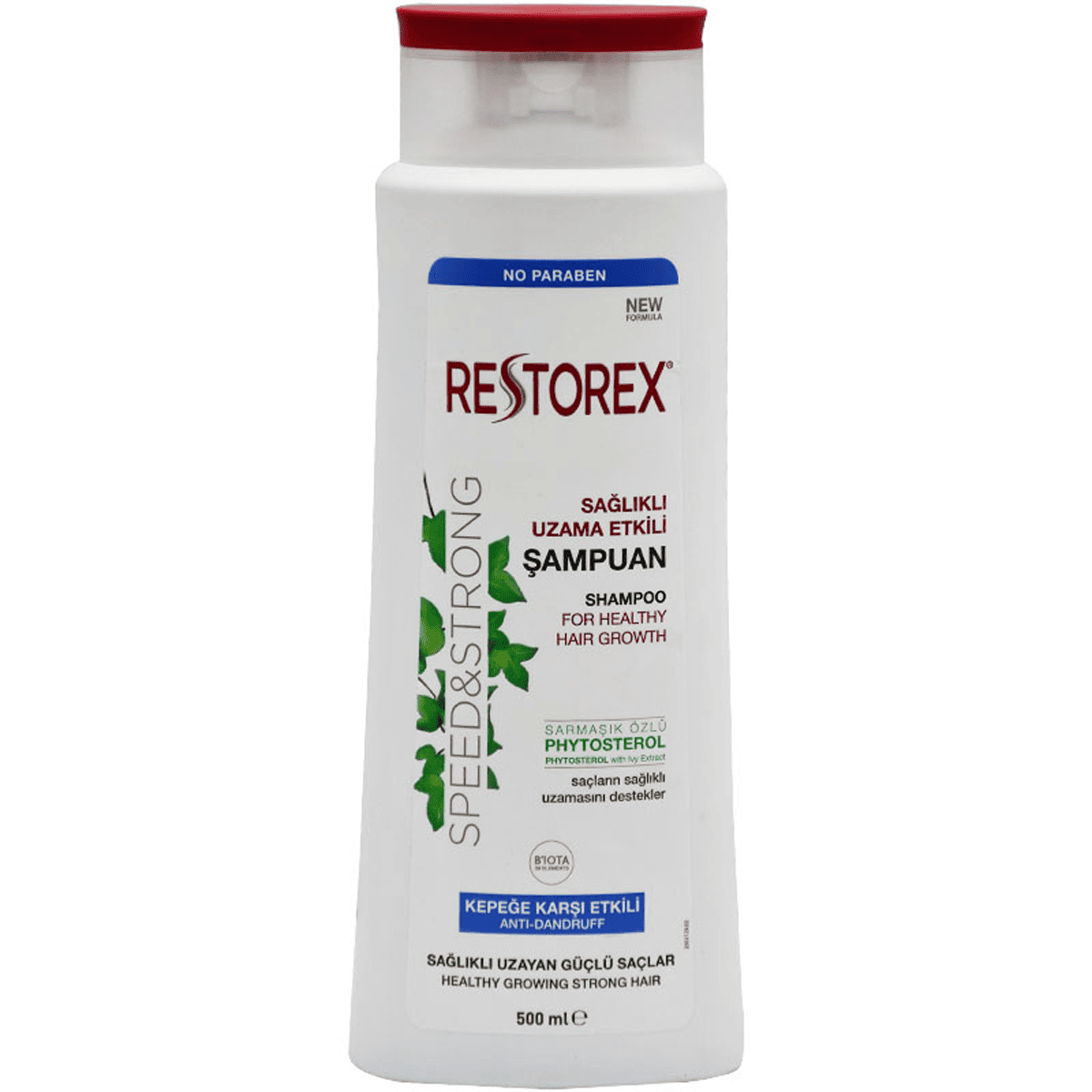 Restorex Speed and Strong Anti-Dandruff Shampoo 500ml 25% (Offer Pack)