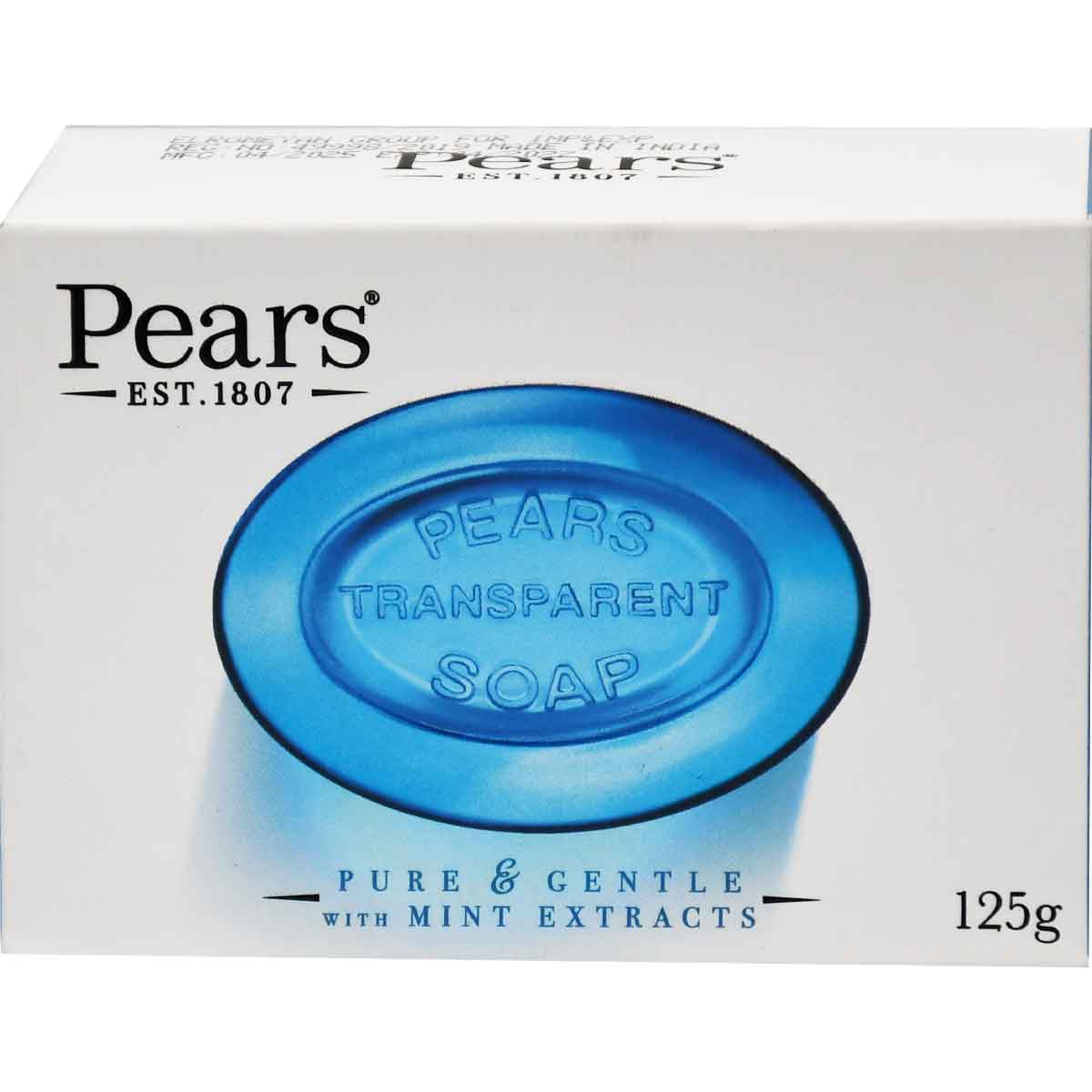 Pears Pure and Gentle Mint Soap 125 gm