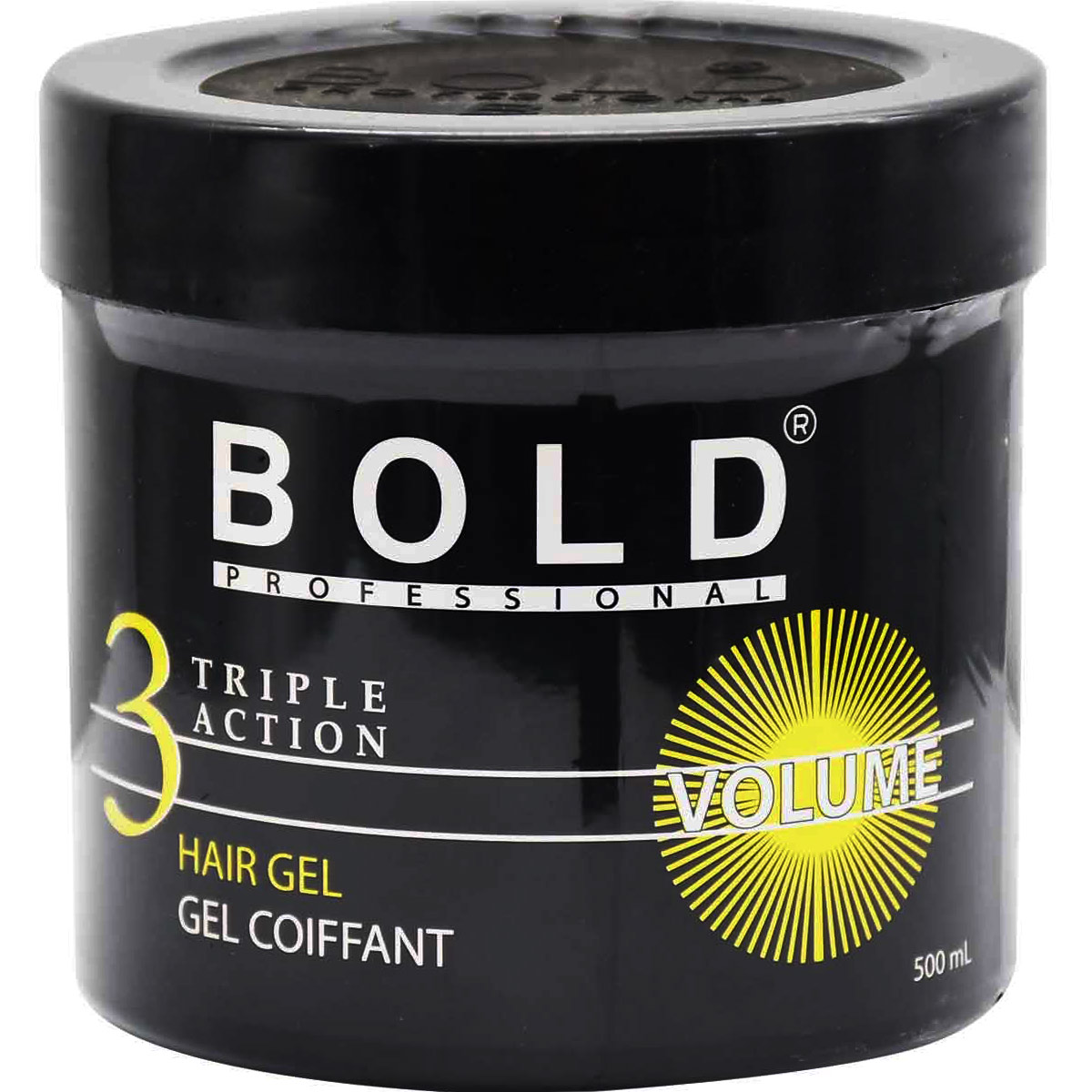 Bold Professional Hair Gel Volume 500ml