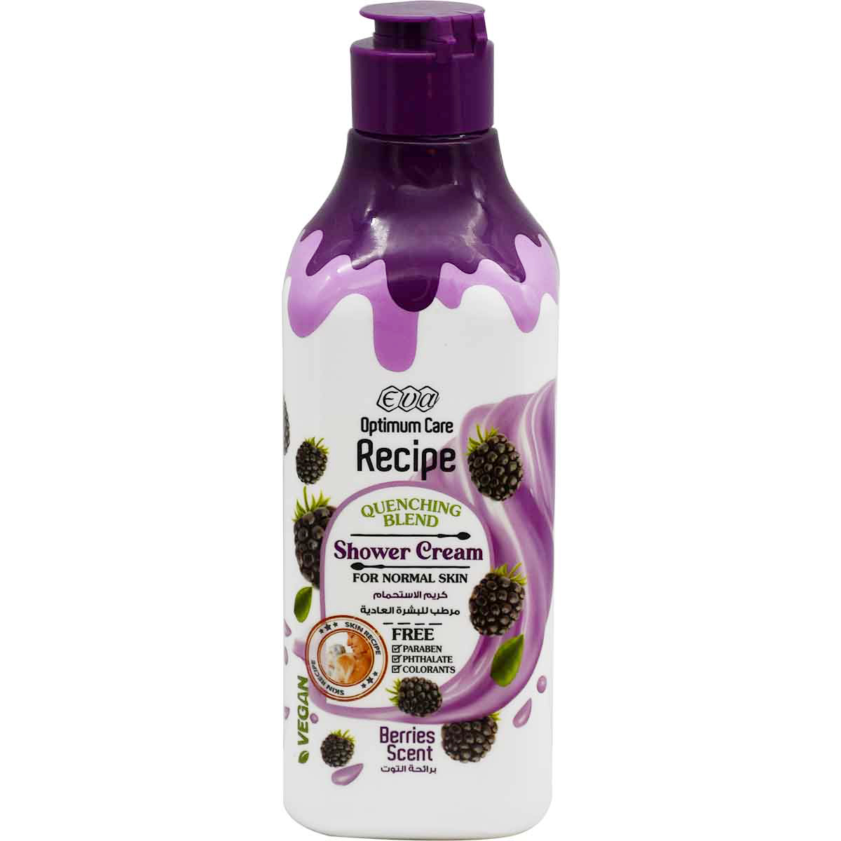 Eva Recipe Berries Scent Shower Cream 370 ml