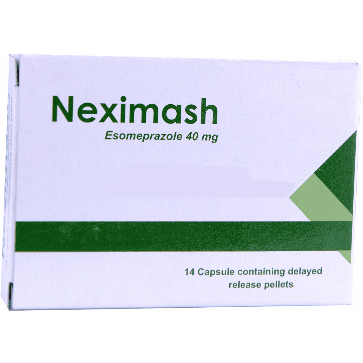 Neximash 40mg DR (Delayed Release) 14 Hard Gel Capsules