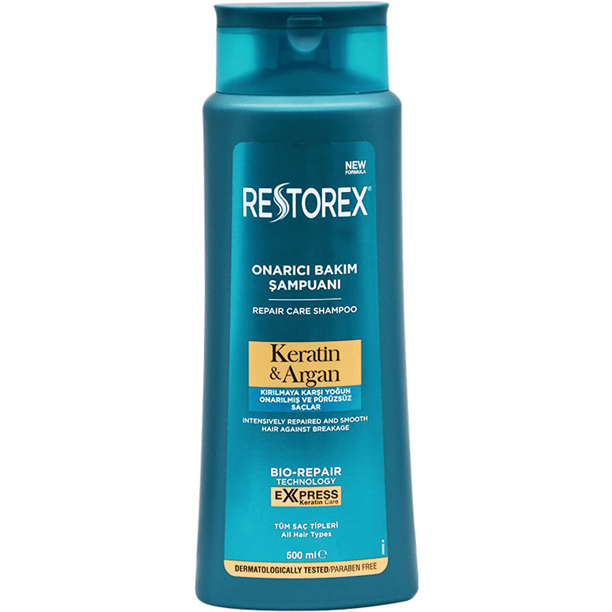 Restorex Keratin and Argan Shampoo 500ml 25% (Offer Pack)