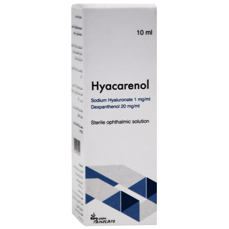 Hyacarenol (1mg+20mg)/ml Eye Drop 10ml