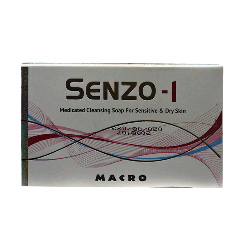 Senzo 1 Senstive & Dry Skin Care Soap 100gm