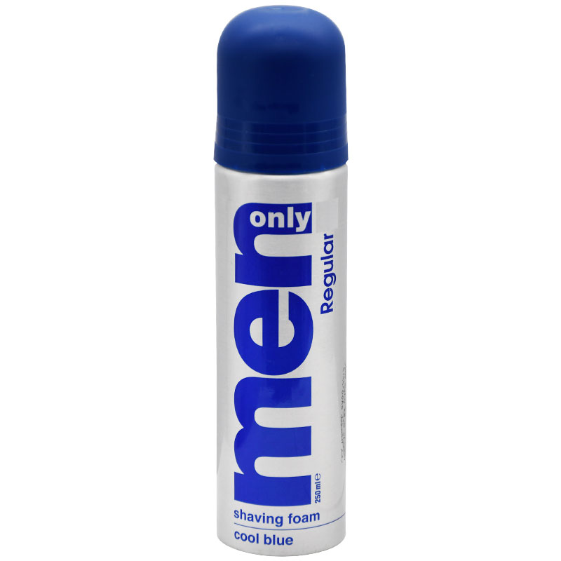 Men Only Cool Blue Shaving Foam Regular 250ml