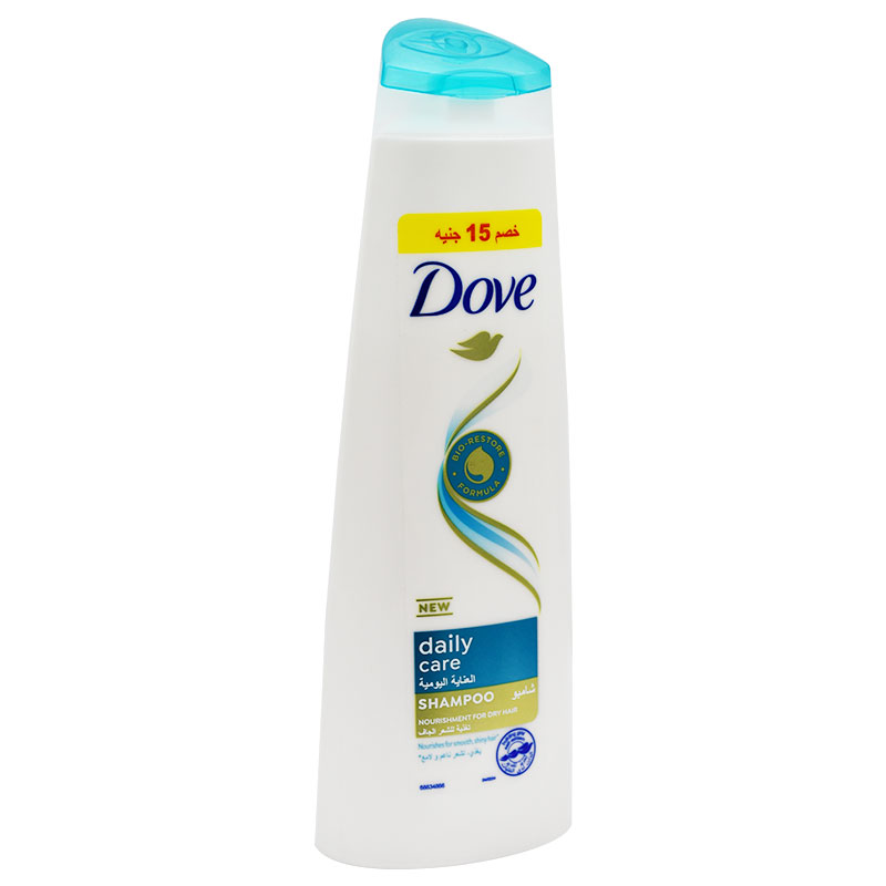 Dove Daily Care Shampoo 350ml Discount 15 L.E (Offer Pack)