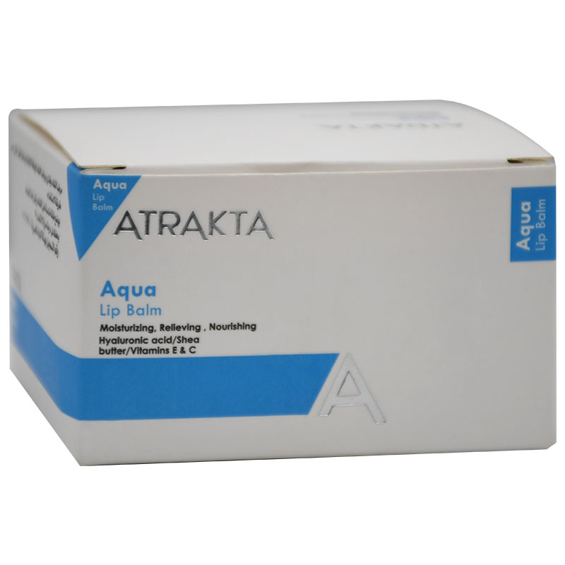 Atrakta&nbsp;Aqua&nbsp;Lip Balm Moisturizing 10gm