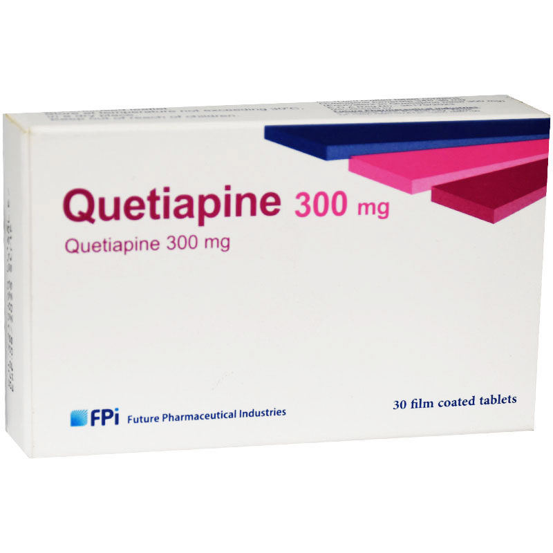 Quetiapine 300mg 30 Film Coated Tablets