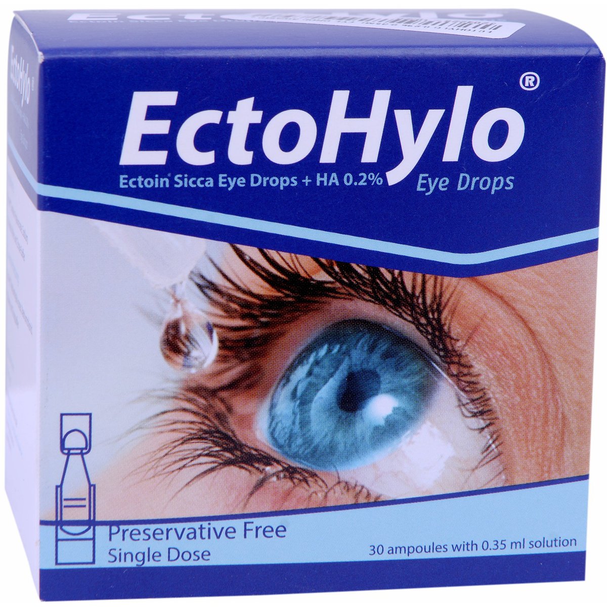 Ectohylo 0.2% 0.35ml Eye Drop 30 Ampoule