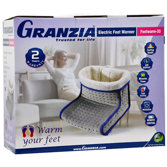 Granzia Heating Pad Electric Feet Warmer 33/Fw210