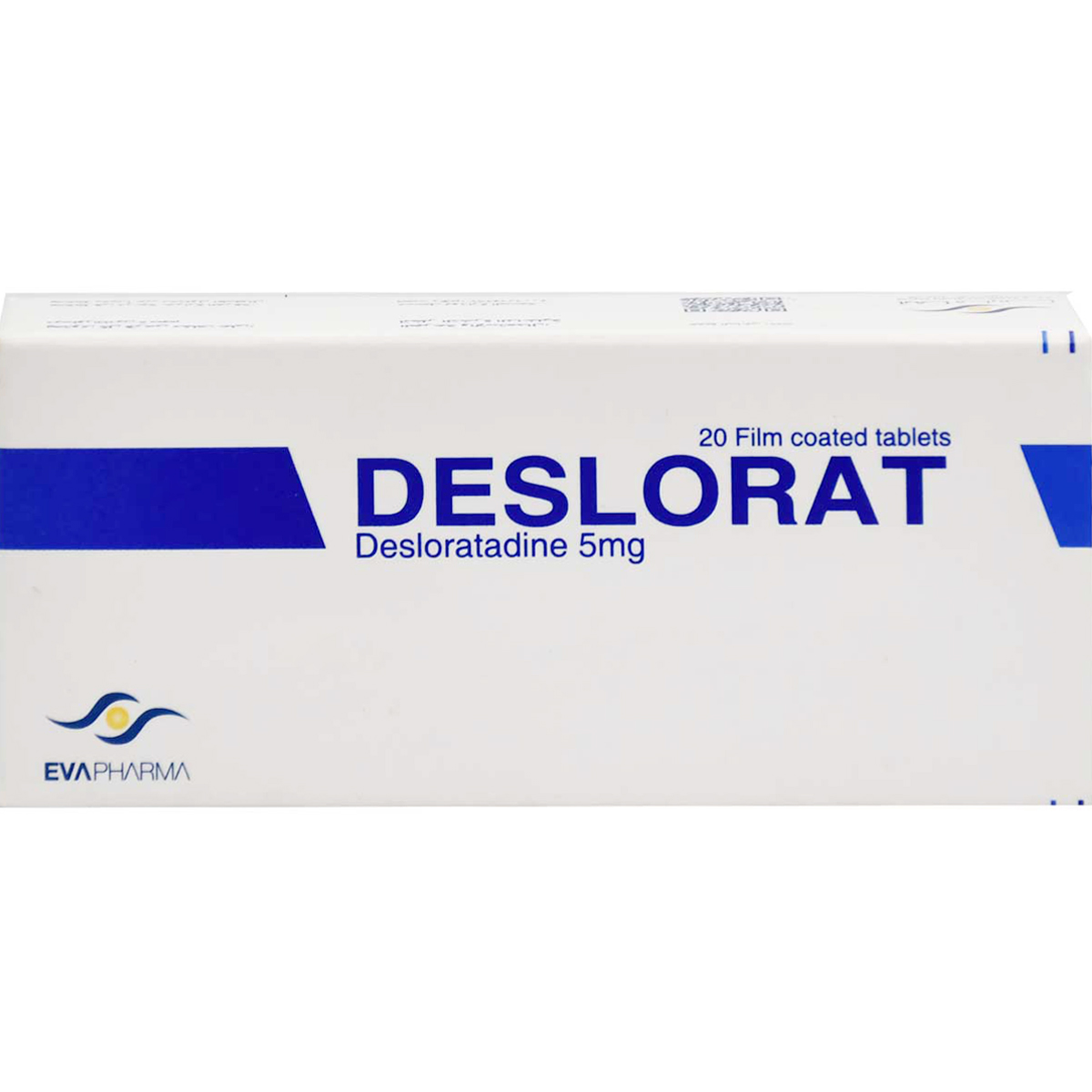 Deslorat 5 mg 20 Film Coated Tablets
