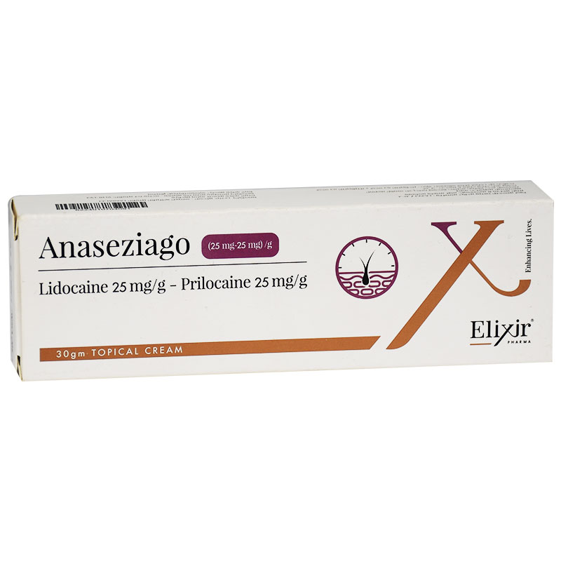 Anaseziago (25mg+25mg)/gm Cream 30gm