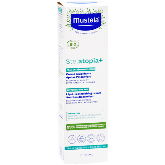Mustela Stelatopia+ Replenishing Cream For Dry Skin 150ml