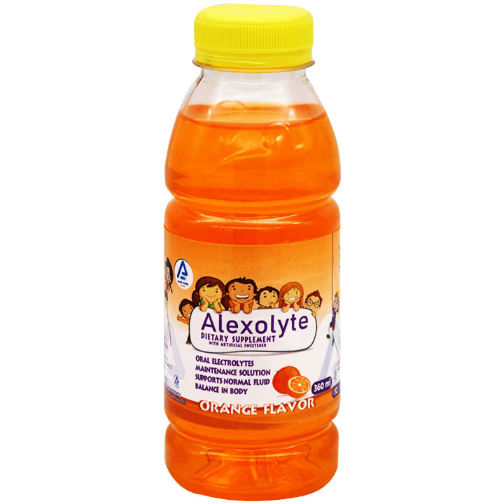 Alexolyte Orange Flavor Syrup 360ml