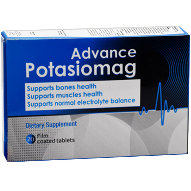 Potasiomag Advance 20 Film Coated Tablets