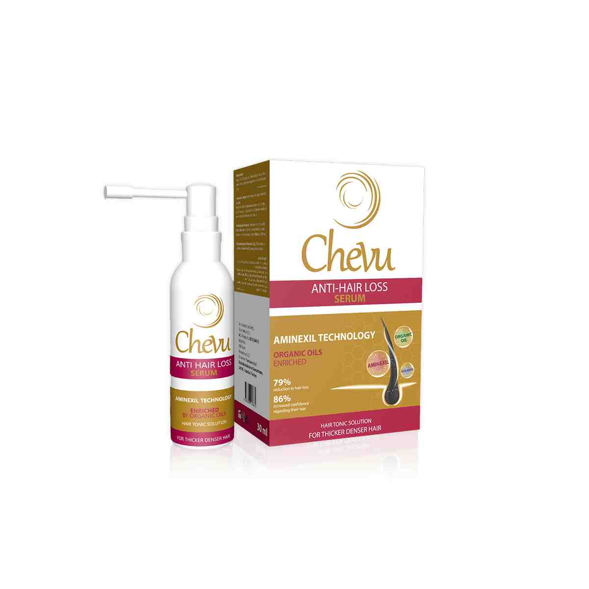 Chevu Anti Hair Loss Serum 2x30ml (Offer Pack)