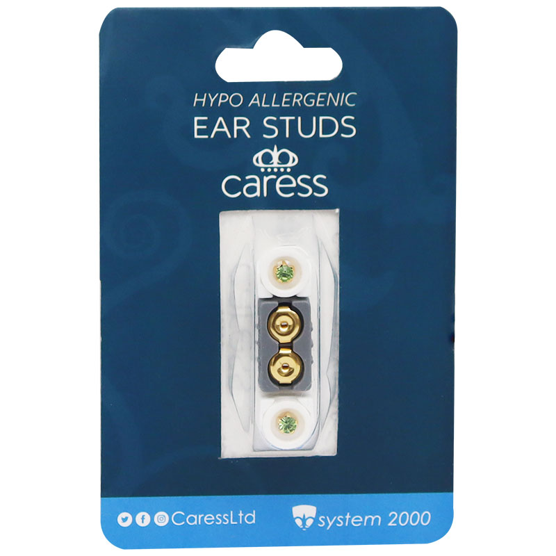 Caress Ear Studs Ruby/28