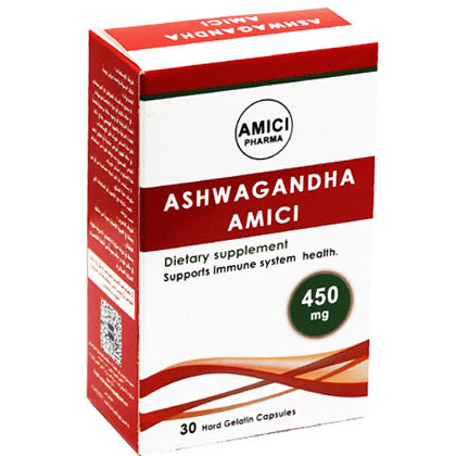 Ashwagandha (Amici) 450mg 30 capsules