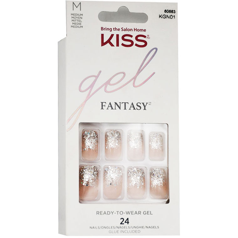 Kiss Gel Fantasy Nails 24pcs/kgn01