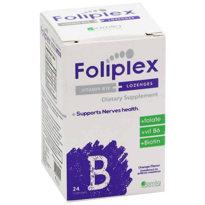 Foliplex Orange Flavor 30 Lozenges Tablets