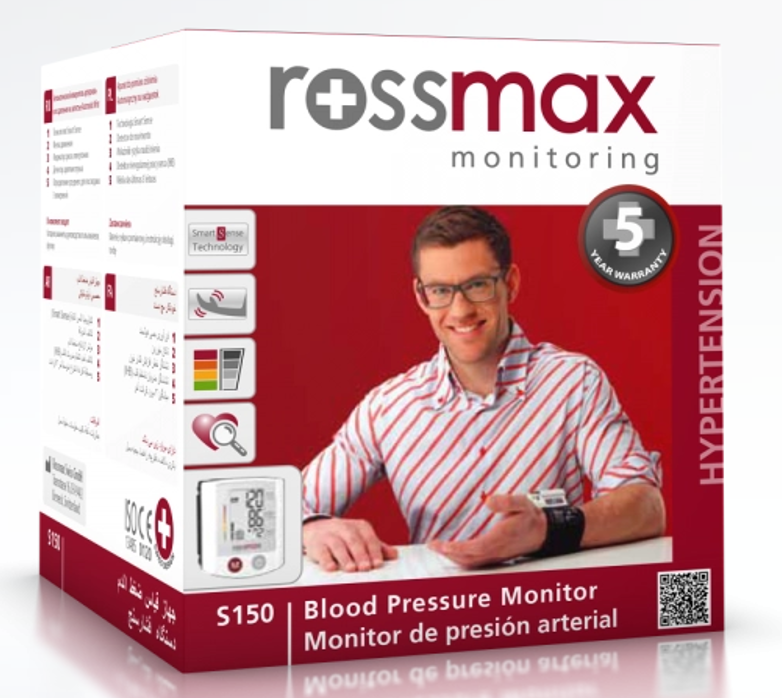 Rossmax Wrist Pressure Monitor (S150)