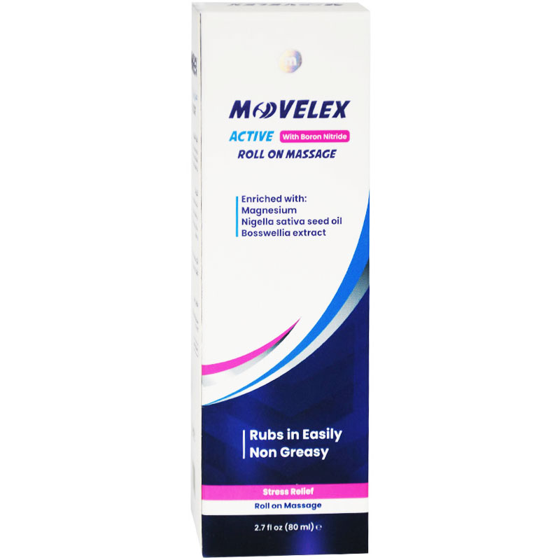 Movelex Active 80ml Roll On Massage