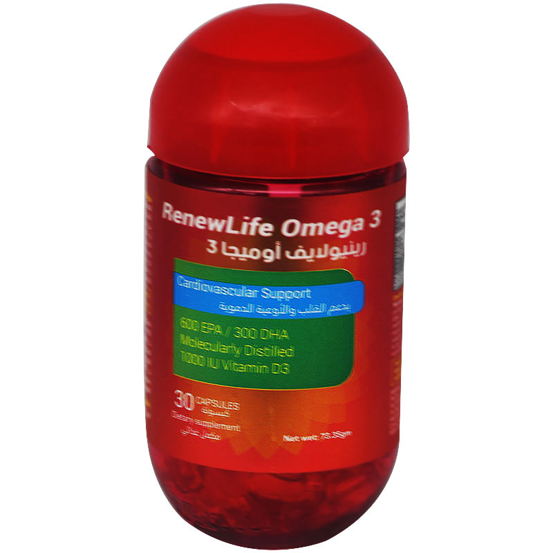 Renewlife ( Omega 3 ) 30 capsules
