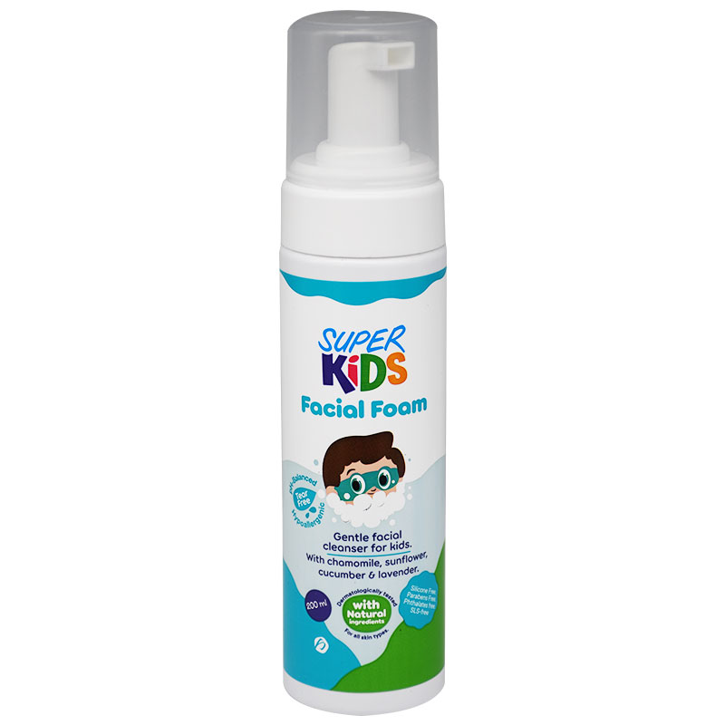 Super Kids Facial Foam Cleanser 200ml