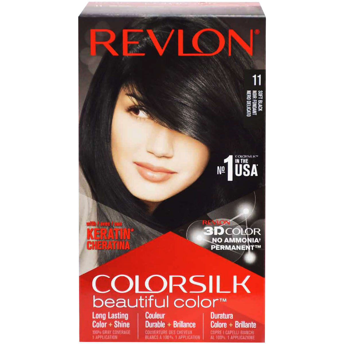 Revlon Colorsilk Soft Black/11