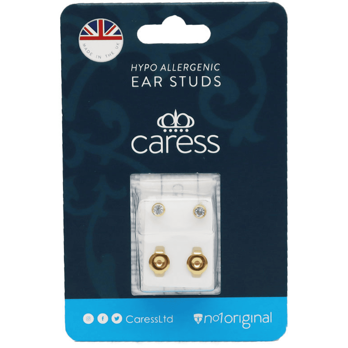 Caress Ear Studs Ruby/19