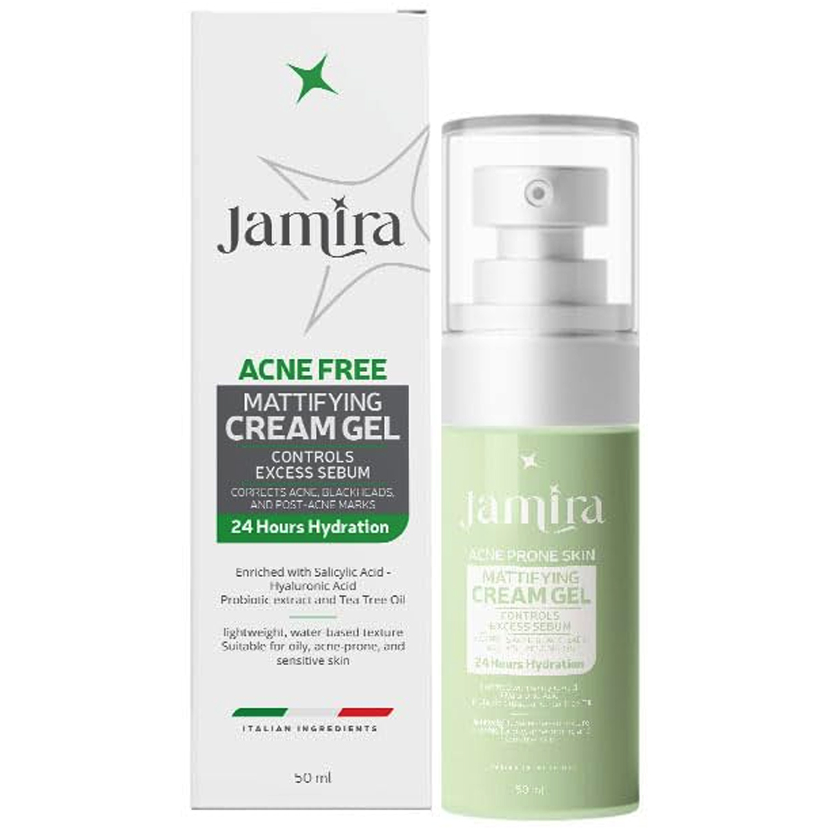 Jamira Acne Prone Skin Mattifying Cream Gel 50 ml