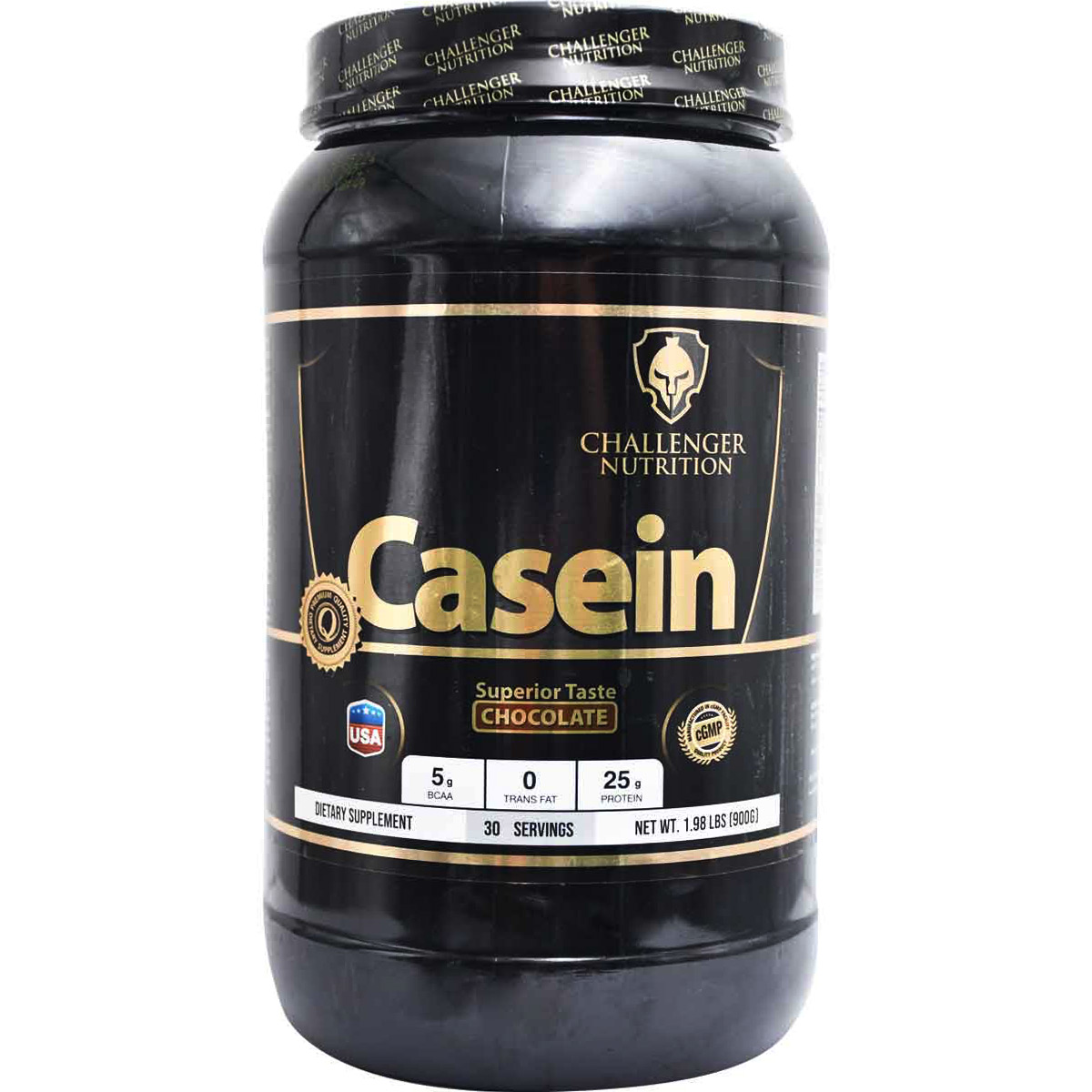 Chanllenger Nutrition Casein Chocolate 900 gm