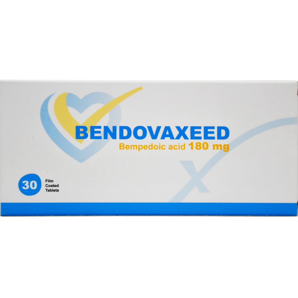 Bendovaxeed 180mg 30 Film Coated Tablets