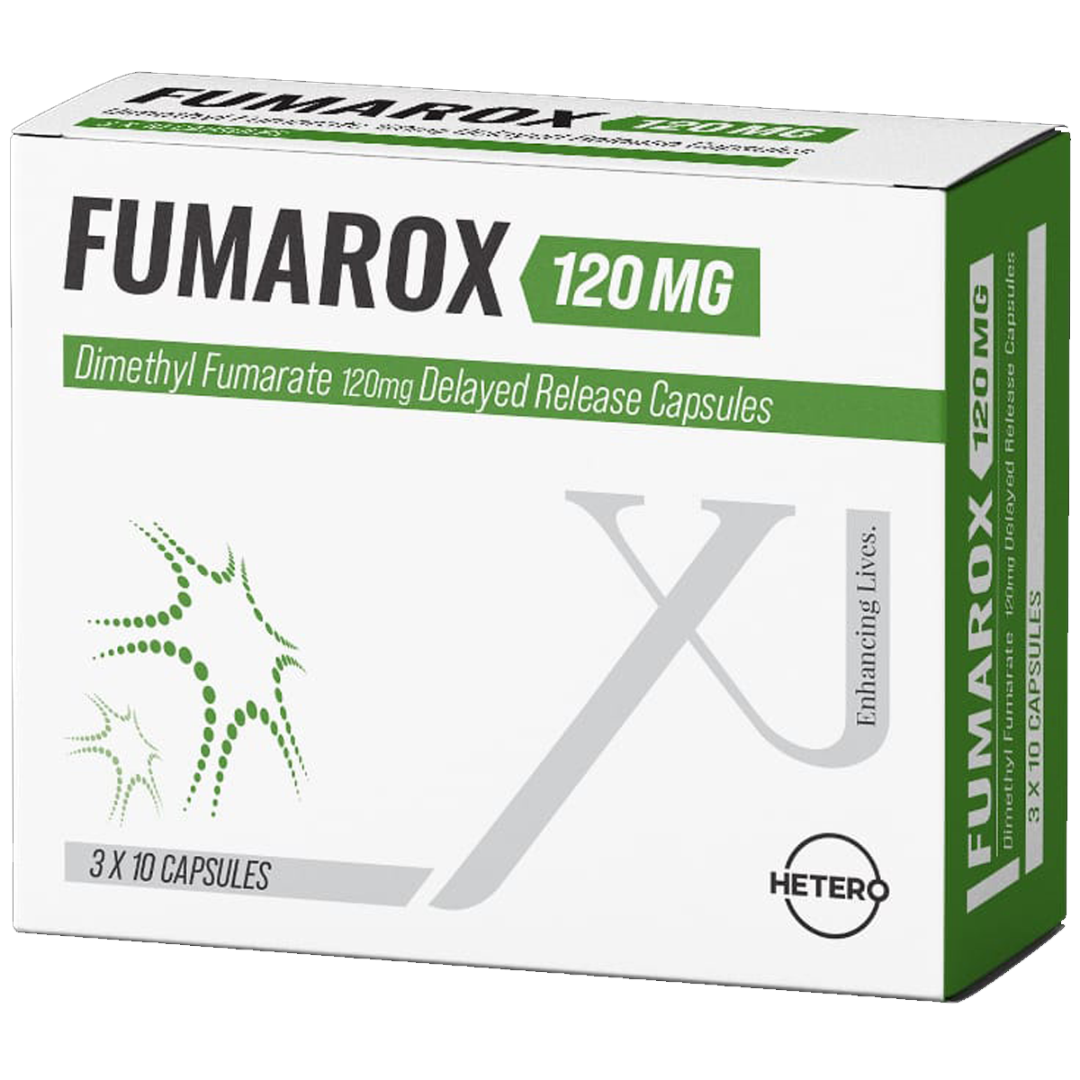 Fumarox 120 mg 30 Delayed Release Capsules