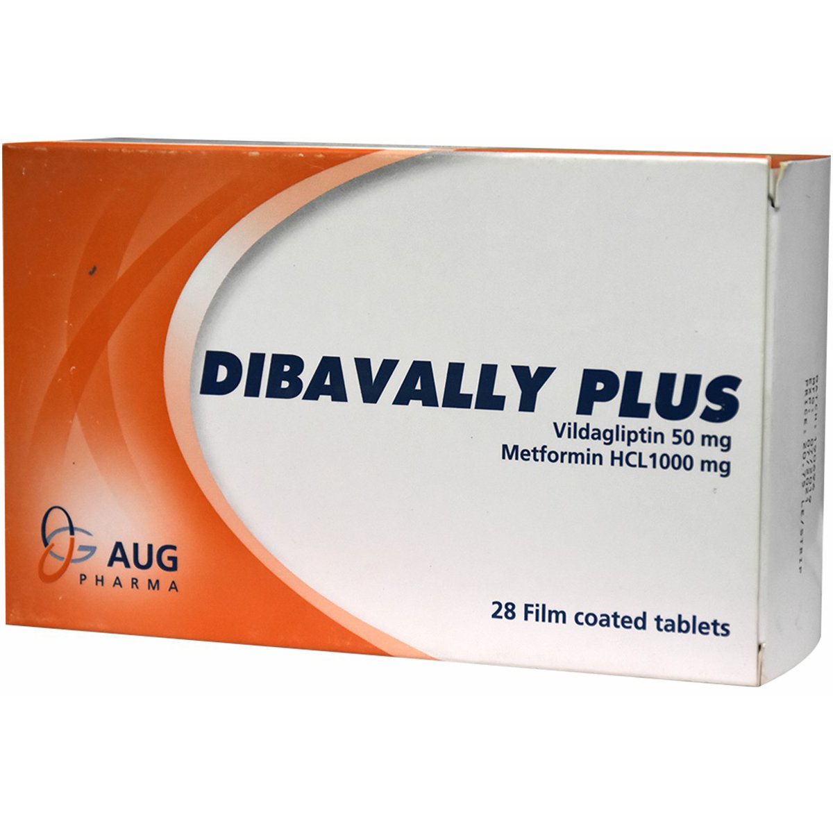 Dibavally Plus (50mg + 1000mg) 28 Film Coated Tablets