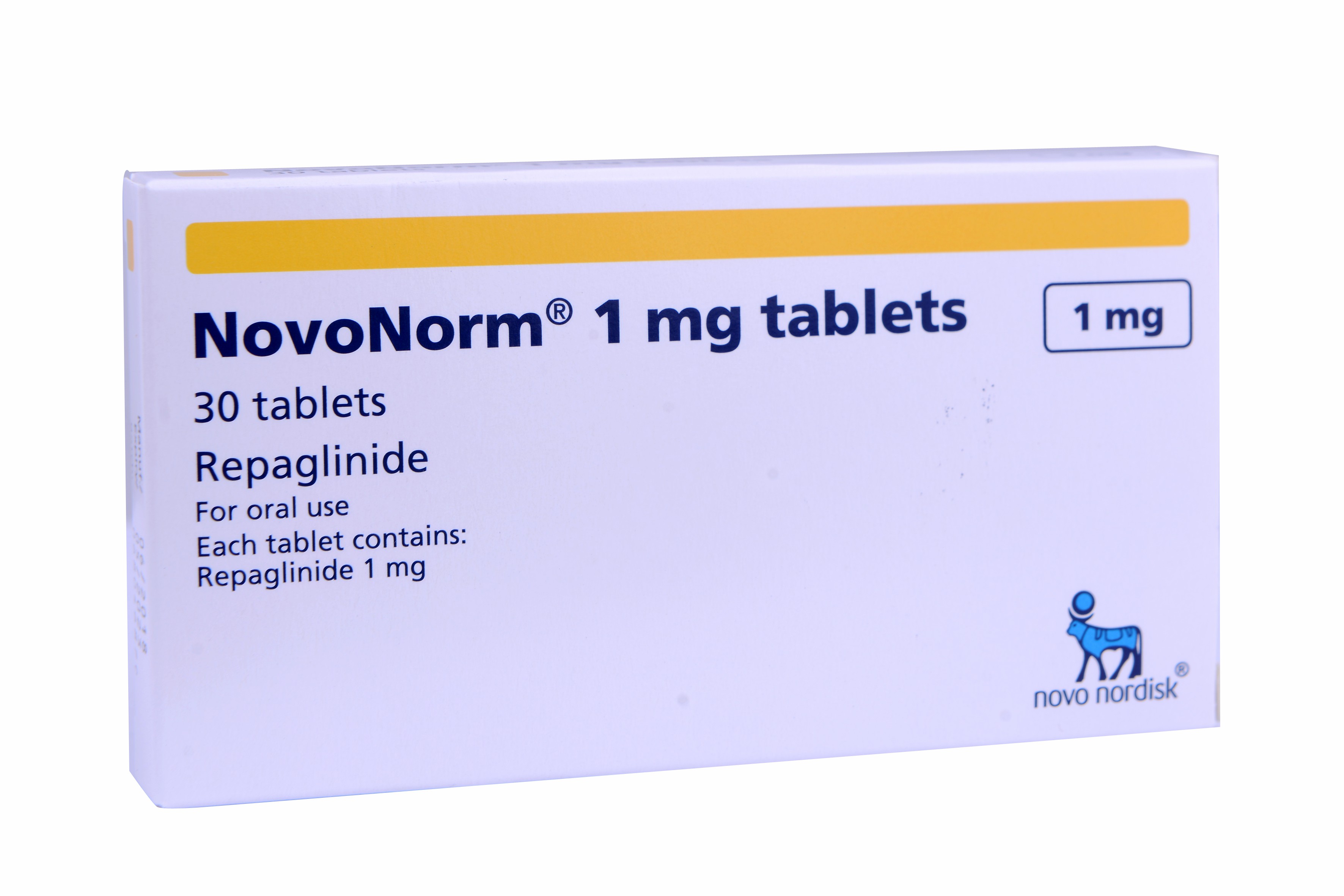 Novonorm 1mg 30 Tablets
