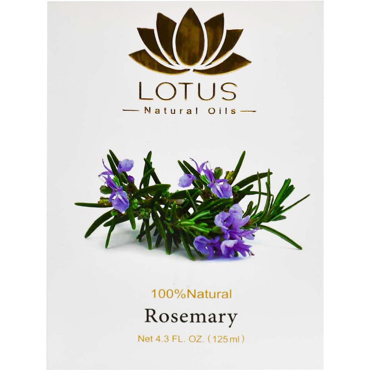 Lotus Naturals Oils Rosemary 125 ml
