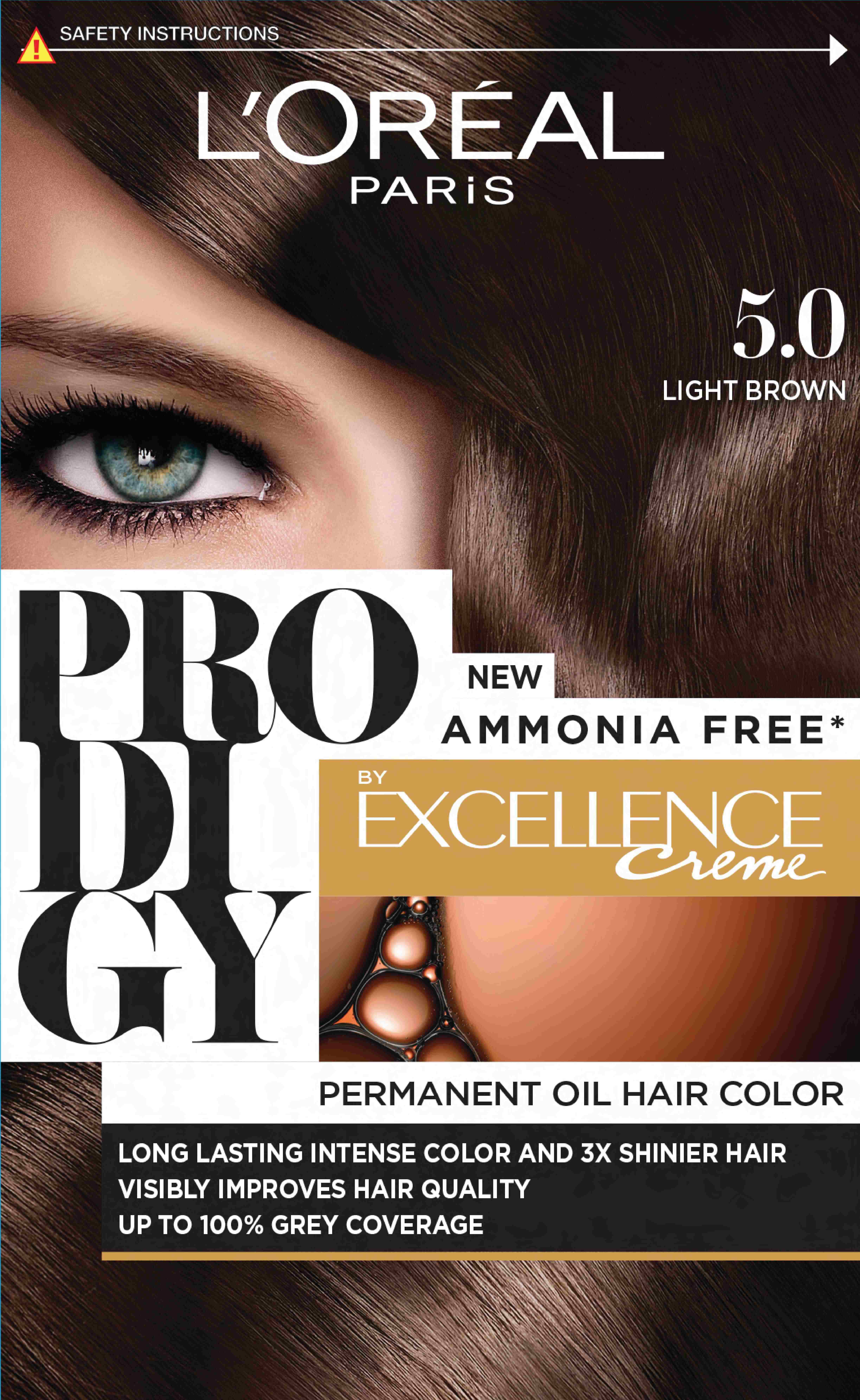 Loreal Prodigy Hair Color/5.0 Light Brown