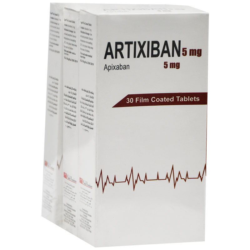 Artixiban 5mg 30 Film Coated Tablet 2 Packs+1 Free Gift (Offer Pack)